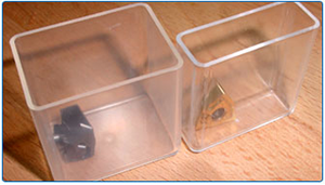 double depth container